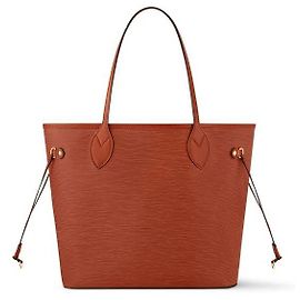 Louis Vuitton Neverfull MM Epi Leather Handbag Dark red