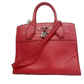 Bolso Louis Vuitton City Steamer PM Roja