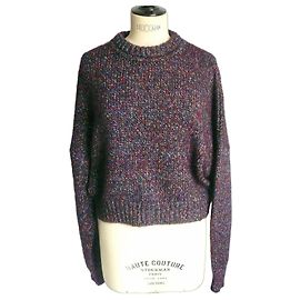 Isabel Marant Pull Arthur Col Rond Multicolore en Laine Multicolore