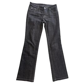 Vaqueros Louis Vuitton en denim negro Negro