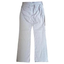 Jeans bootcut branco Versace Jeans Couture Branco