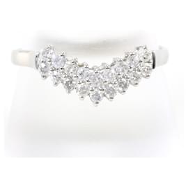 Autre Marque Platinring mit Diamant Andere