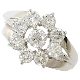 Autre Marque Platinring mit Diamant Andere