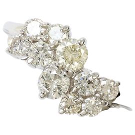 Autre Marque PT900 Platinring mit Diamant Andere