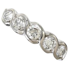 Autre Marque Platin-Diamant-Ring Andere