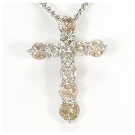 Autre Marque Collier en platine et diamants Autre