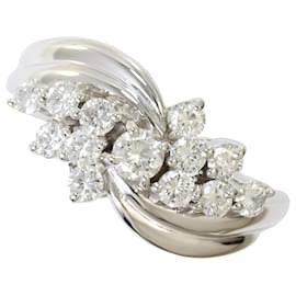 Autre Marque Platin-Diamant-Ring Andere