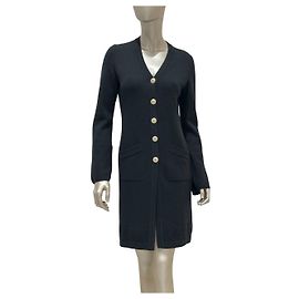 Chanel Black Cashmere Long Cardigan - FR36 Pre-owned Other