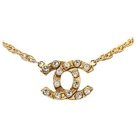 Collier à chaîne avec le logo Coco de Chanel Doré
