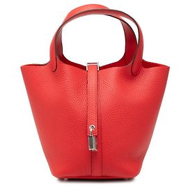 Hermès Sac à main Hermes Picotin Lock PM Rouge