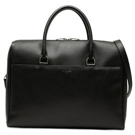 Borsa a tracolla in pelle nera Saint Laurent Nero