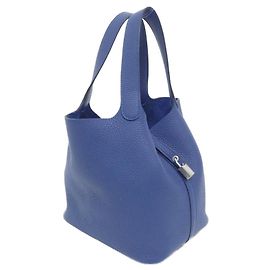Hermès Hermes Picotin Lock MM Handbag Blue