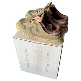 Nike Dunk Jumbo Olive Laranja Caqui