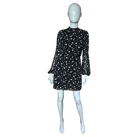 Ted Baker Robe Mini à Pois Noir et Blanc Noir Blanc