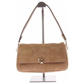 Tory Burch Wildlederhandtasche beige Beige
