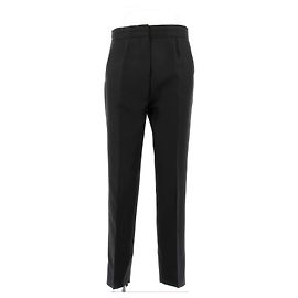 Valentino Garavani Black Wool Pants Black