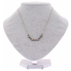Autre Marque Colar de ouro e diamantes Dourado