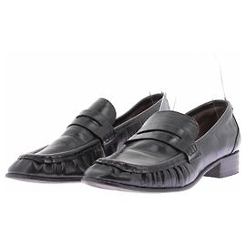 Autre Marque Black leather loafers size 39 Black