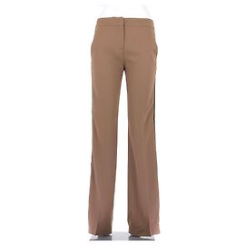N°21 Pantalone marrone con banda nera Marrone