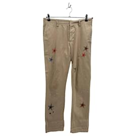 Autre Marque Calça bege com estrelas Bege