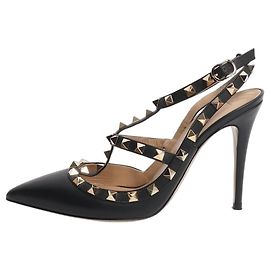 Valentino Escarpins Rockstud noirs - taille EU 37 (UK 4) Noir