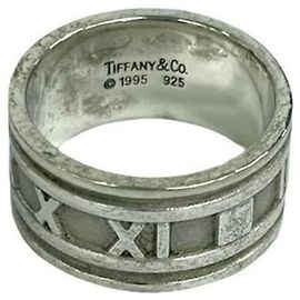 Tiffany & Co Tiffany Vintage Atlas Wide Band Ring Silvery