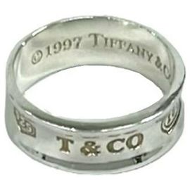 Tiffany & Co Anello Tiffany Vintage sottile Argento