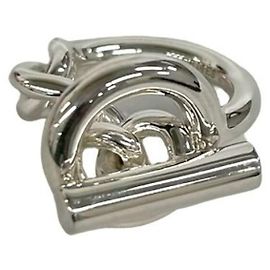 Hermès HERMES Croisette Ring Silber