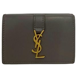 Cartera Origami Tiny Yves Saint Laurent Castaño