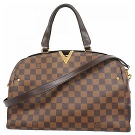 Sac bowling Louis Vuitton Damier Kensington N41505 Damier ebène