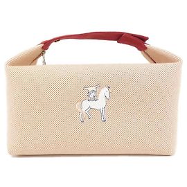 Hermès Pochette borsa Hermes Bride à Black Cabriole GM Altro