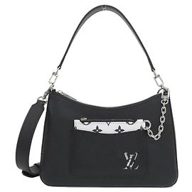 Borsa a Spalla Louis Vuitton Epi Marelle Nero