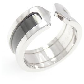 Anillo C2 Band en oro blanco Cartier Otro