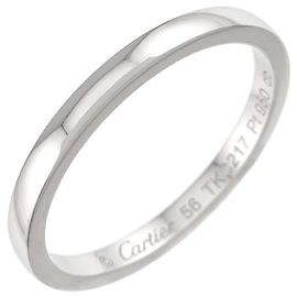 Cartier 1895 Classic Platinum Band Ring Other
