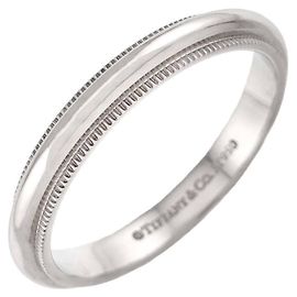Tiffany & Co. Milgrain 1 Band Ring Other