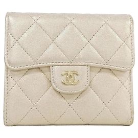 Portefeuille Chanel Timeless Classic Line AP0231 Doré