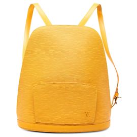 Louis Vuitton Yellow Epi Gobelins Jaune