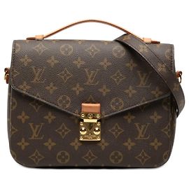 Louis Vuitton Pochette Metis Monogram Marrom Marrom