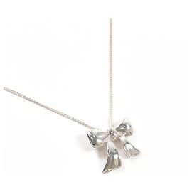Tiffany & Co Colar Tiffany Ribbon em Prata de Lei 925 Prata
