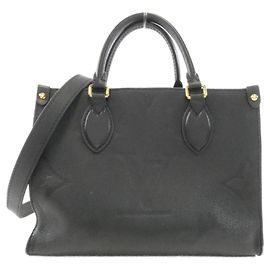 Bolsa Louis Vuitton Monogram Empreinte OnTheGo PM Preto