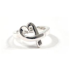 Tiffany & Co. Loving Heart Ring Silvery