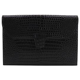 Clutch nera Yves Saint Laurent Nero