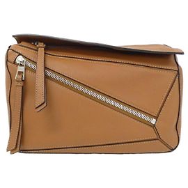 Sac banane Loewe Puzzle Small B510P35X09 Marron