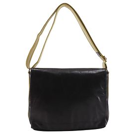 Bally Trainspotting Shoulder Bag Black Yellow