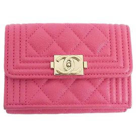Cartera Chanel Boy Line 84432 Rosa