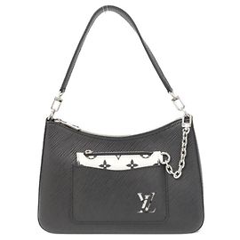 Bolsa de Ombro Louis Vuitton Epi Marelle M80689 Preto