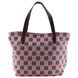 Borsa Tote Loewe Anagram Rosso