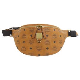 Borsa marsupio MCM Fursten marrone PVC Marrone