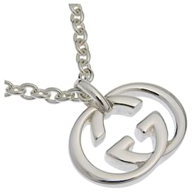 Collana Interlocking Gucci Argento