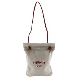Hermès Hermes Aline PM Shoulder Bag Red Cream